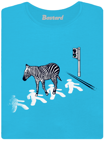 Zebra dámské tričko Blue Atol