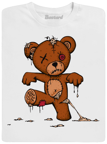 Zombie teddy dětské tričko White