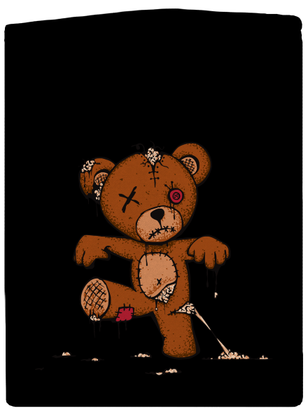 Zombie teddy