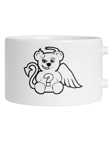 Omalovánka: Anděl vs. ďábel