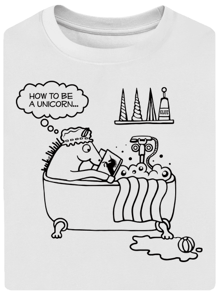 Omalovánka: Jak se stát jednorožcem
