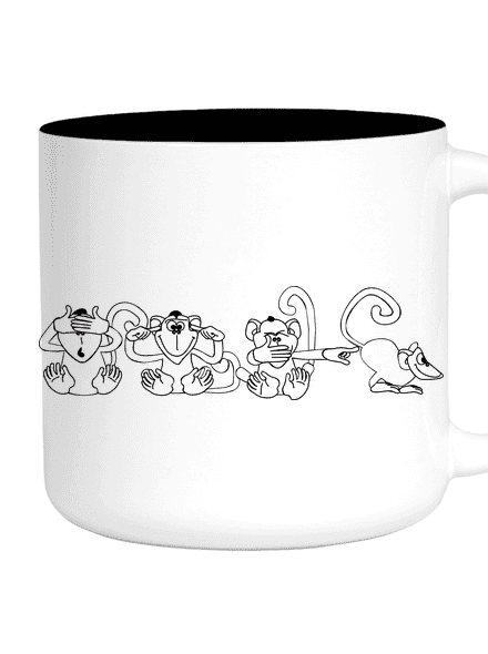 Omalovánka: Opice