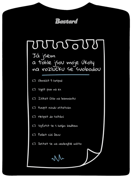 To do list na rozlučku se svobodou a fix