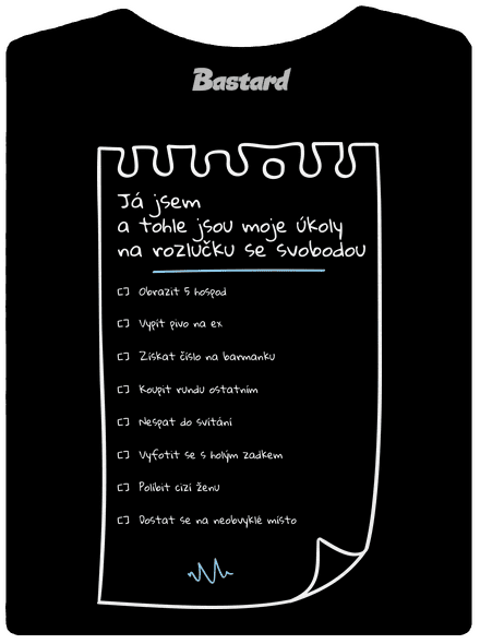 To do list na rozlučku se svobodou a fix