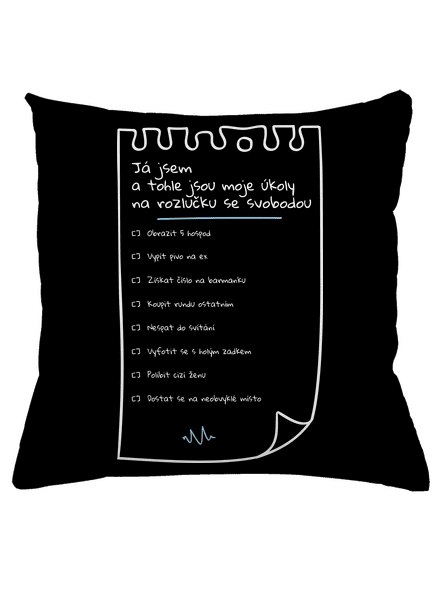 To do list na rozlučku se svobodou a fix