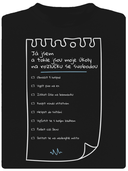 To do list na rozlučku se svobodou a fix