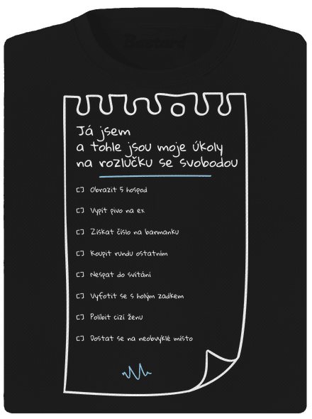 To do list na rozlučku se svobodou a fix
