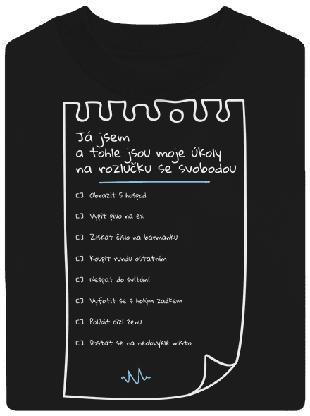 To do list na rozlučku se svobodou a fix