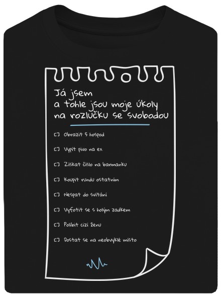 To do list na rozlučku se svobodou a fix