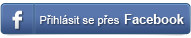 Přihlásit se přes Facebook