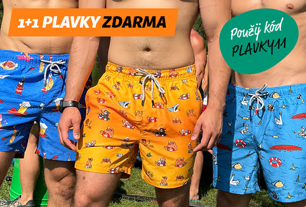 Plavky 1+1 zdarma Plavky 1+1 zdarma