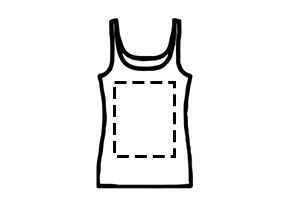 Dámské tílko s vlastním potiskem