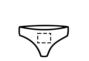 Dámské kalhotky s vlastním potiskem