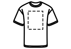 Oversize trika s vlastním potiskem