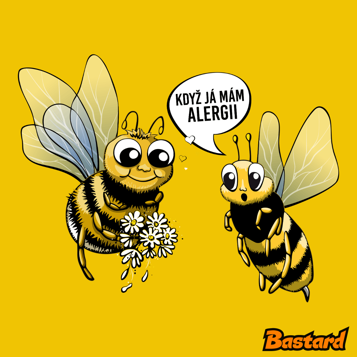 Alergická včelka