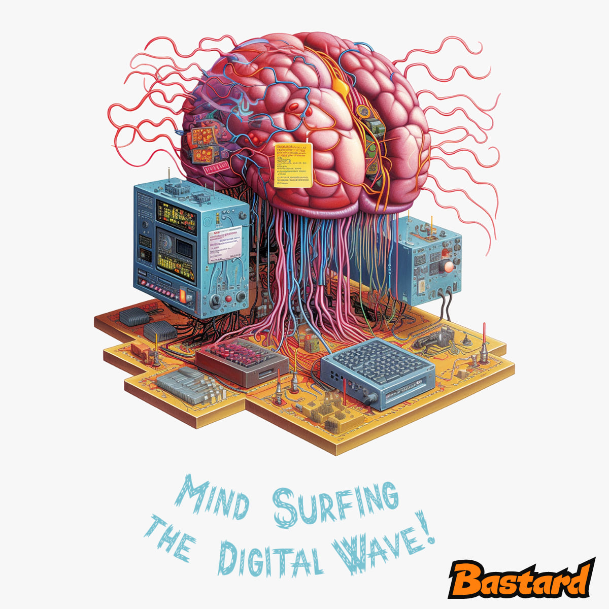 Mind surfing the digital wave