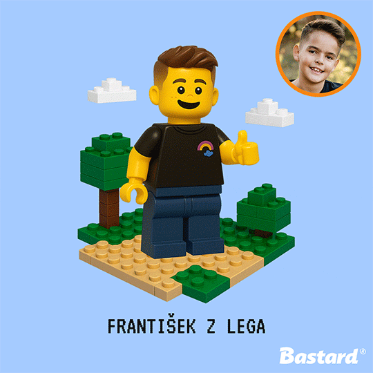 Lego postava z vlastní fotky