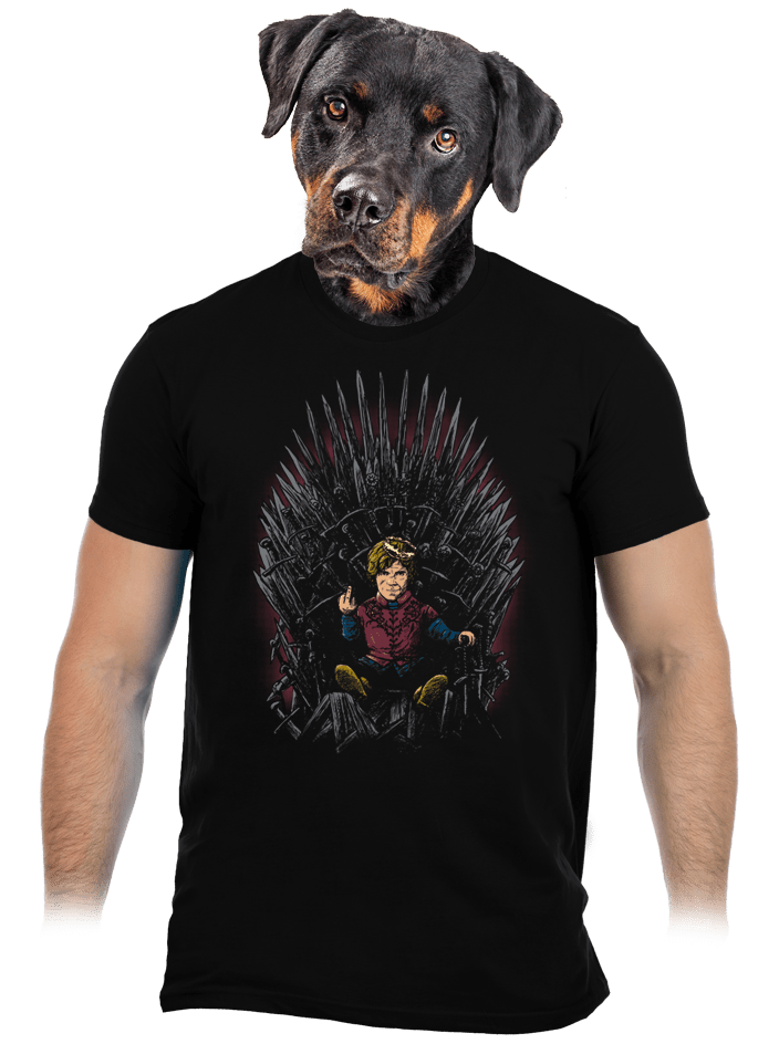 Tyrion na trůnu pánské tričko