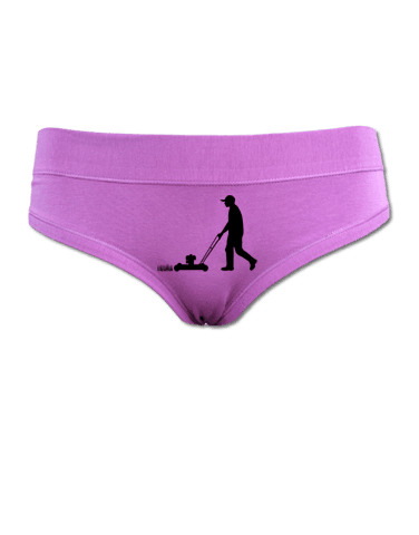 Sekačka - fialové kalhotky
