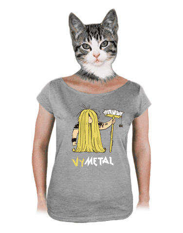 Metalista dámské tričko