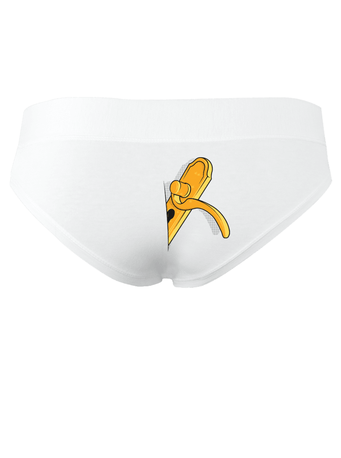 Z prdele klika - bílé kalhotky