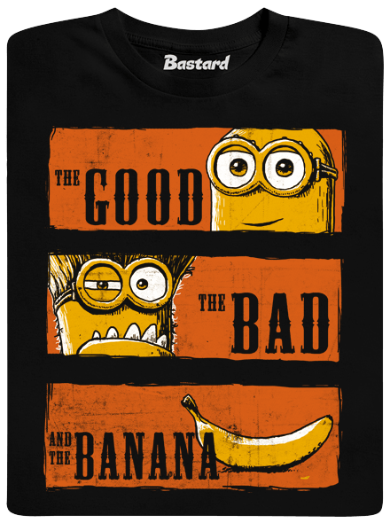 Hodný zlý a banán pánské tričko