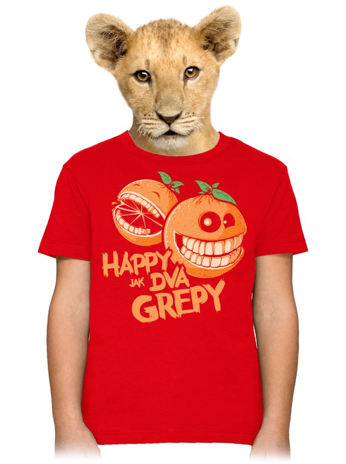 Happy grepy dětské tričko