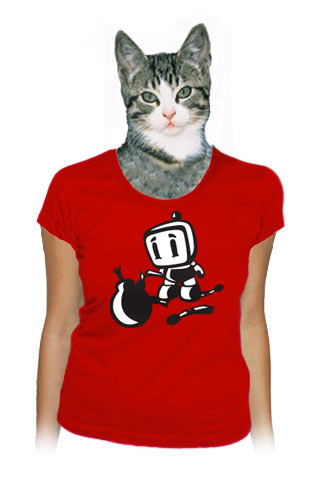 Bomberman dámské tričko
