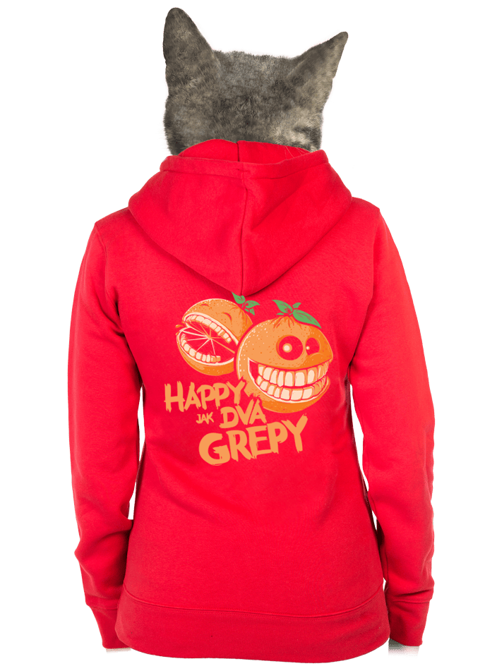 Happy grepy dámská mikina – záda