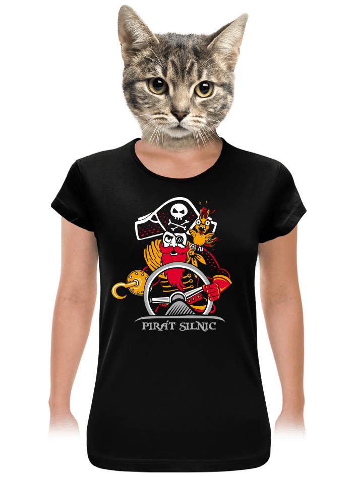 Pirát silnic dámské tričko
