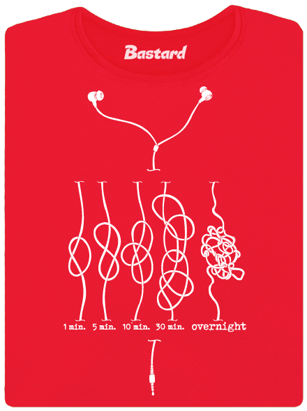 Škola uzlování dámské tričko