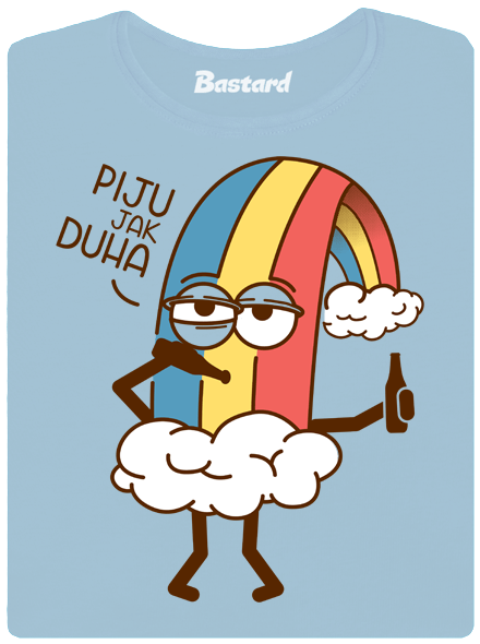 Piju jak duha dámské BIO tričko
