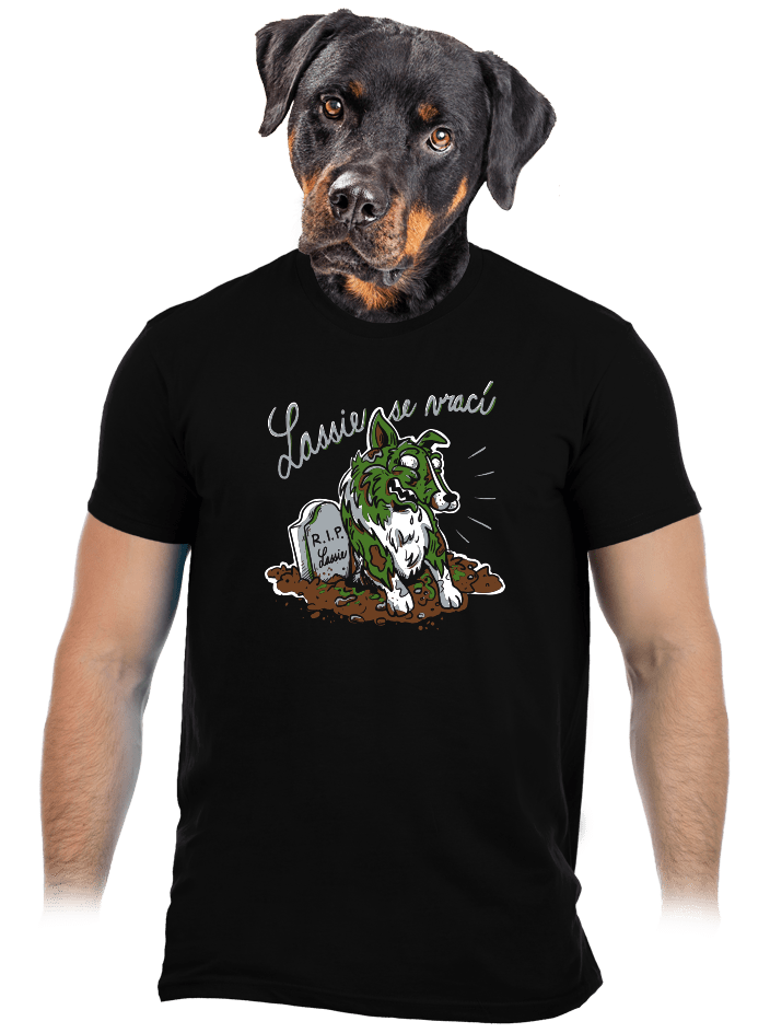 Lassie se vrací pánské tričko