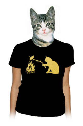 Kočka a myš tričko