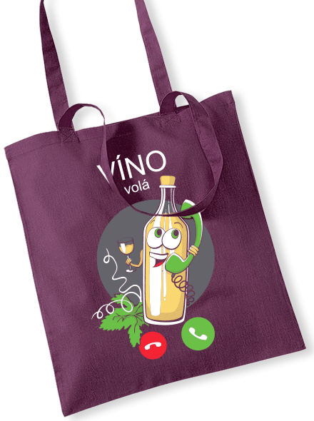 Bílé víno volá taška