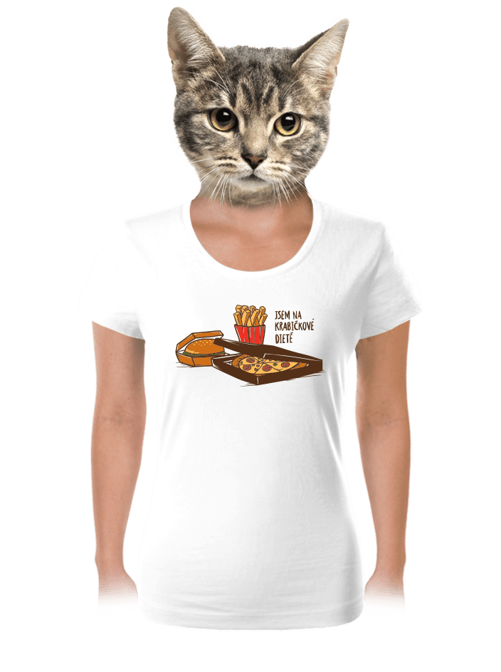 Krabičková dieta dámské tričko