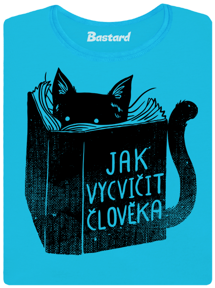 Povinná četba tyrkysové dámské tričko