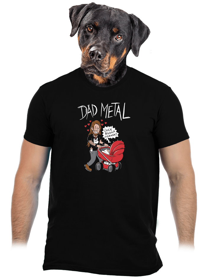 Dad metal pánské tričko
