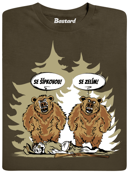 Medvědi pánské tričko