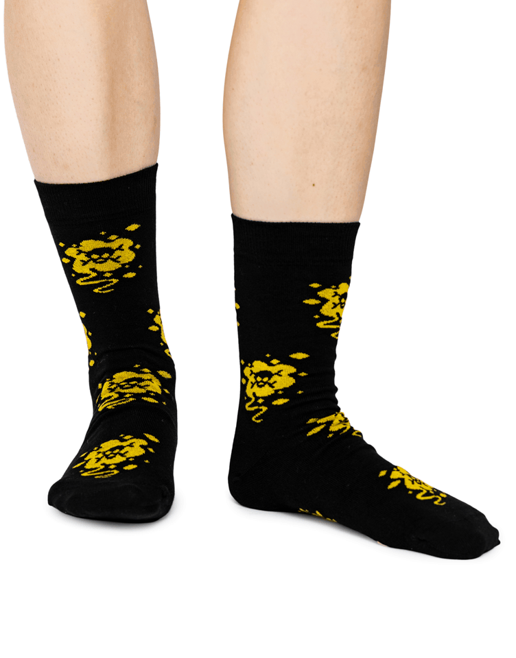 Nebezpečí udušení ponožky