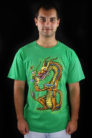 Hungry Dragon zelené pánské