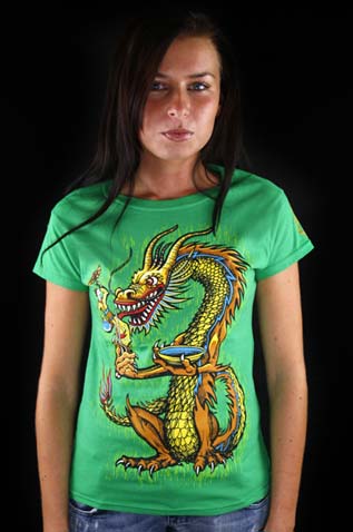Hungry Dragon zelené dámské