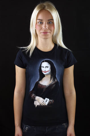 Mona Joker Lisa dámské tričko