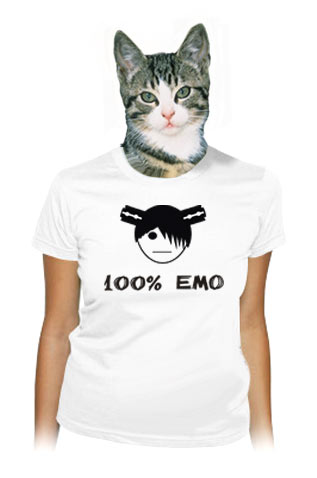 100% Emo dámské tričko