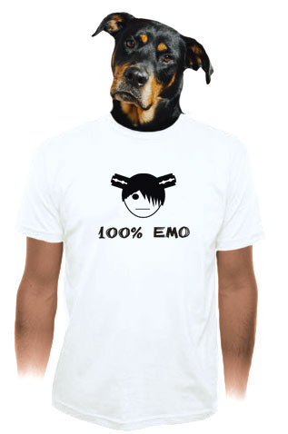 100% Emo pánské tričko