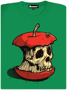 Dead Apple zelené dámské tričko