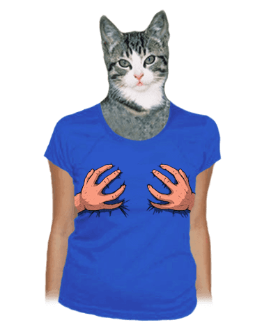 Ručky šmátralky dámské tričko